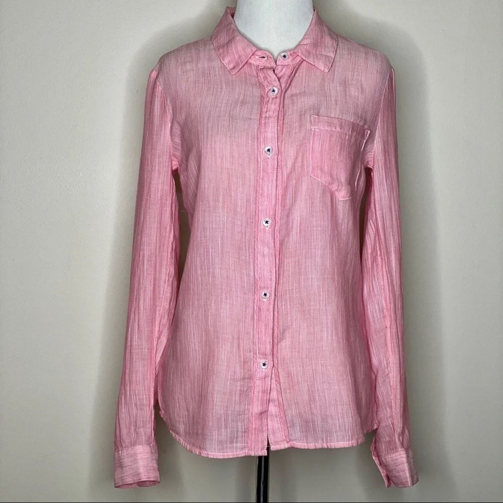 Splendid‎ Pink Button Down Shirt Size XS